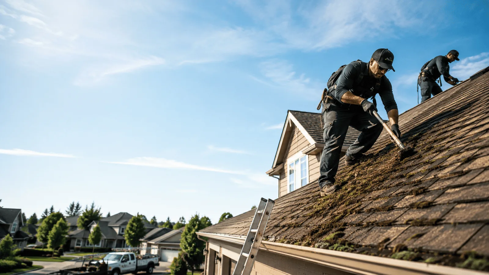 Roof Moss Removal in Velpen, IN near me